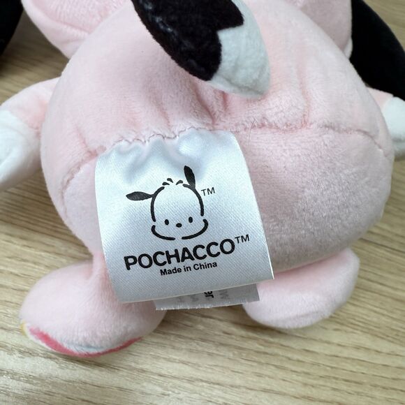 Sanrio Hello Kitty & Friends Holiday POCHACCO Bunny Suit 8" Plush Authentic Gift - Picture 5 of 8